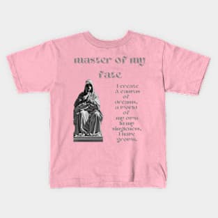 master of my face Kids T-Shirt